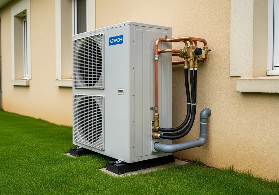 Pompe à chaleur air/eau installée à Changé